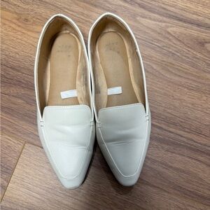 Elegant White Loafers for Women